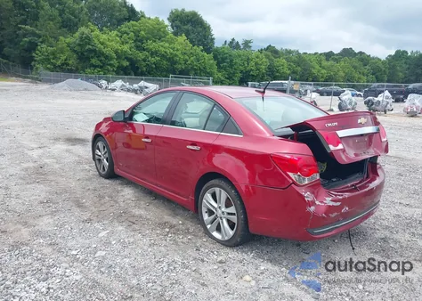 2014 Chevrolet Cruze Ltz from USA, damaged, VIN 1G1PG5SB0E7357515